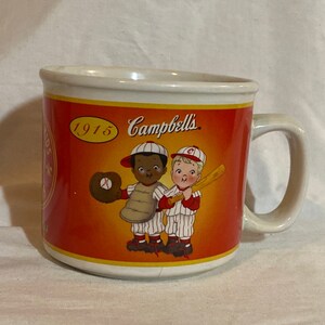 2003 CAMPBELLS 100th (1904-2004) Anniversary Collectible Soup Bowl/Mug - Houston Harvest