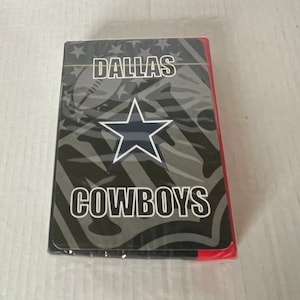 Vintage Sammlerstück Dallas Cowboys Versiegeltes Kartenspiel