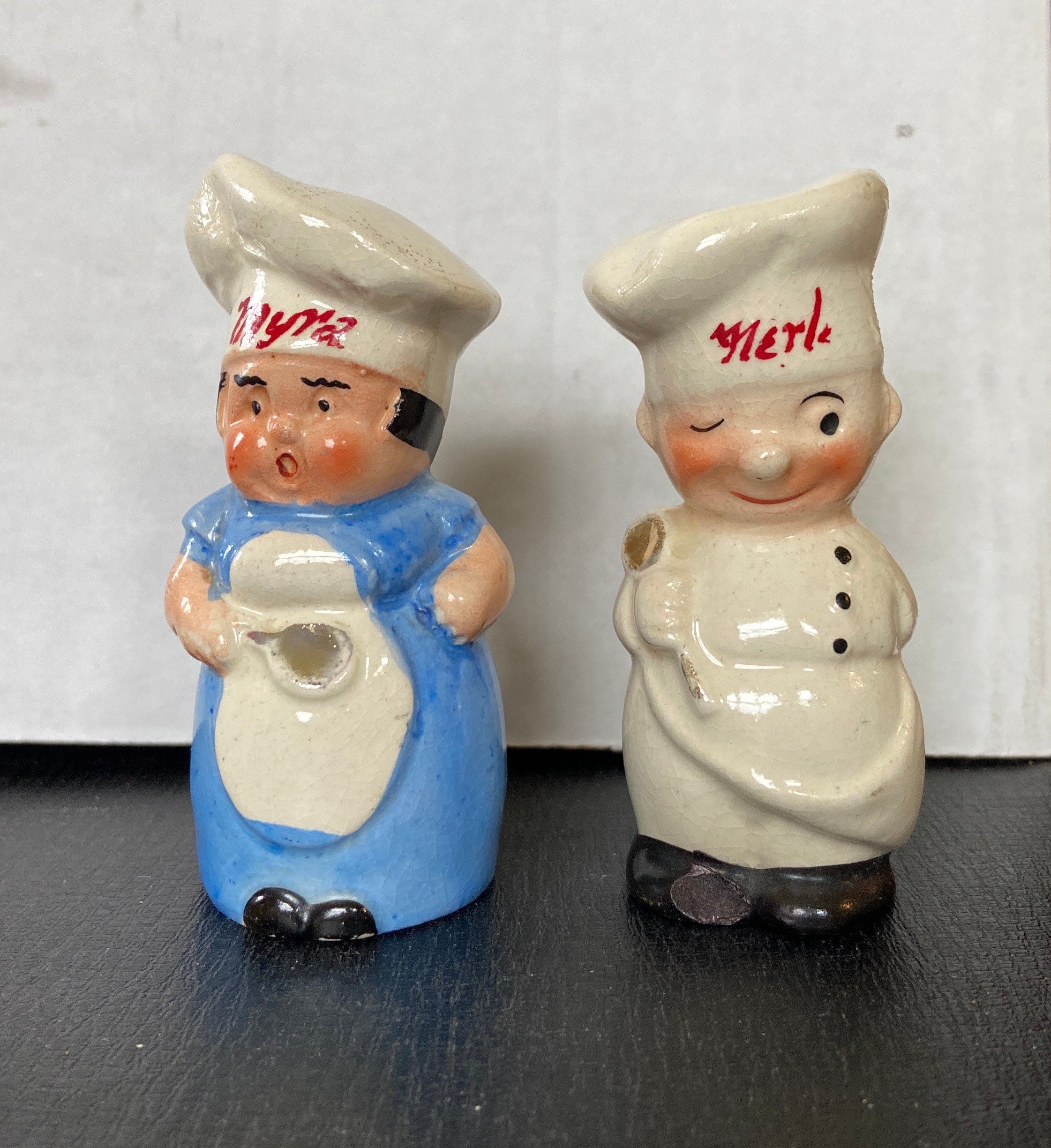 ヴィンテージ ジャパン マール＆マーナ ソルト＆ペッパーセット - Etsy