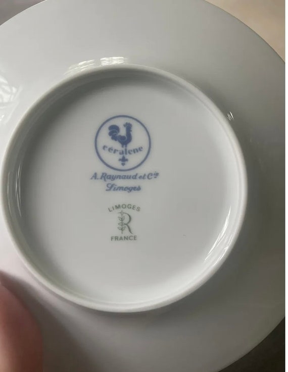 Vintage Collectible Raynaud Limoges France Festivities 6” Saucer