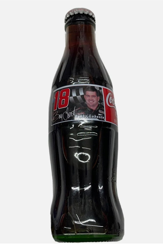 コカ・コーラ bottle Vintage Collectible 1996 NASCAR Coca-cola Bottle #18 Bobby Labonte