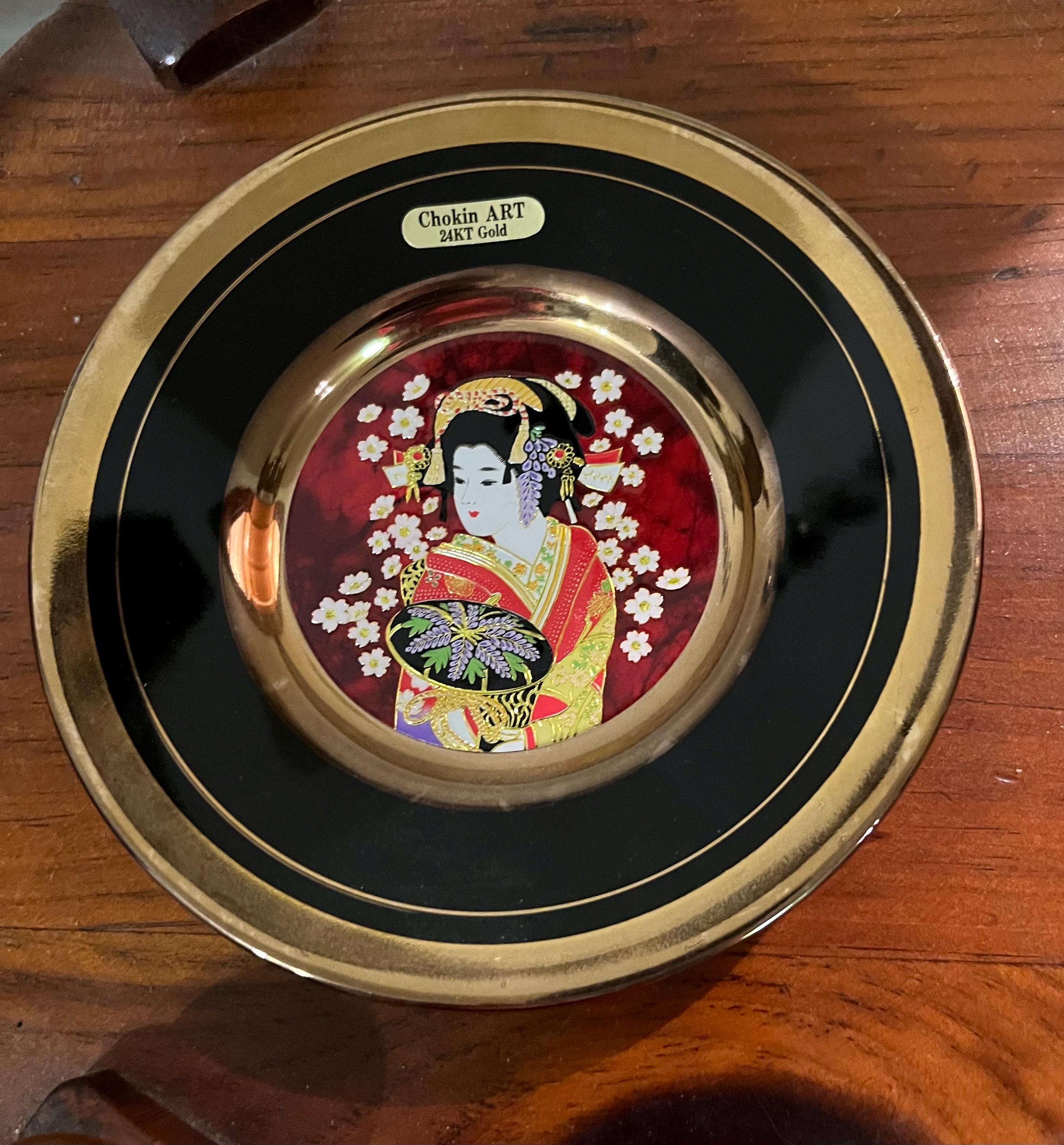 Chokin 24k gold edge - Etsy 日本