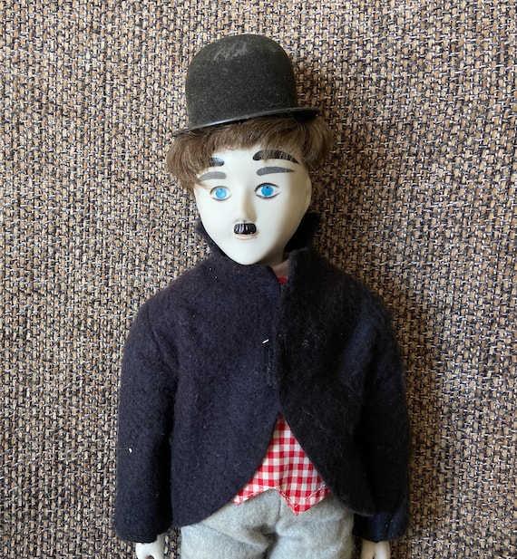 Vintage charlie best sale chaplin porcelain doll