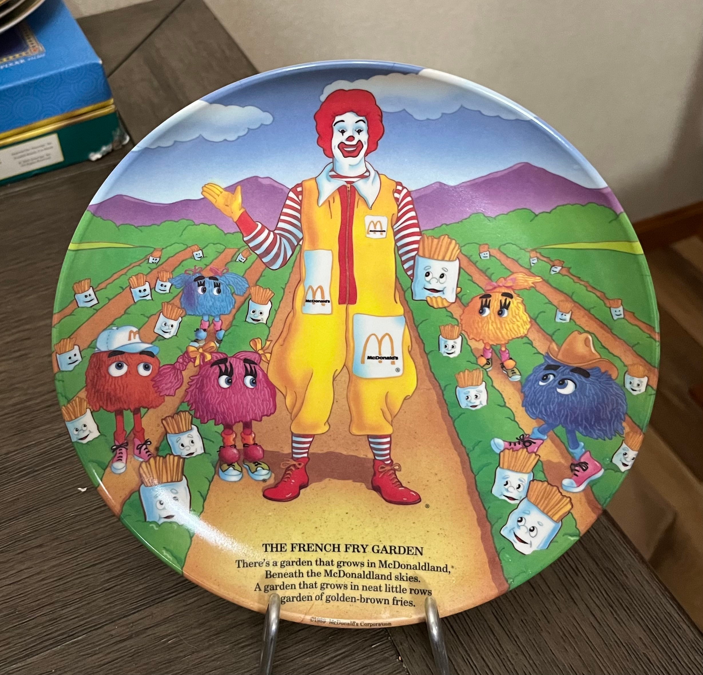 Vintage 1989 Collectible Mcdonalds the French Fry Garden Durable
