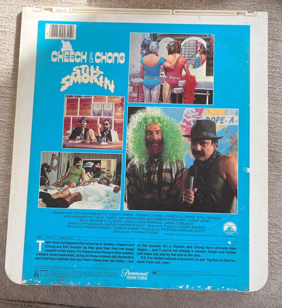 Vintage Cheech & Chong “still Smokin” 1983 CED Capacitance