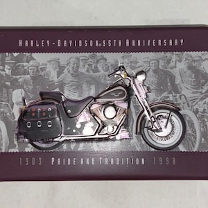 Kolekcjonerskie karty do gry Harley Davidson 95th Anniversary Limited Edition nr 53552 z 335 000