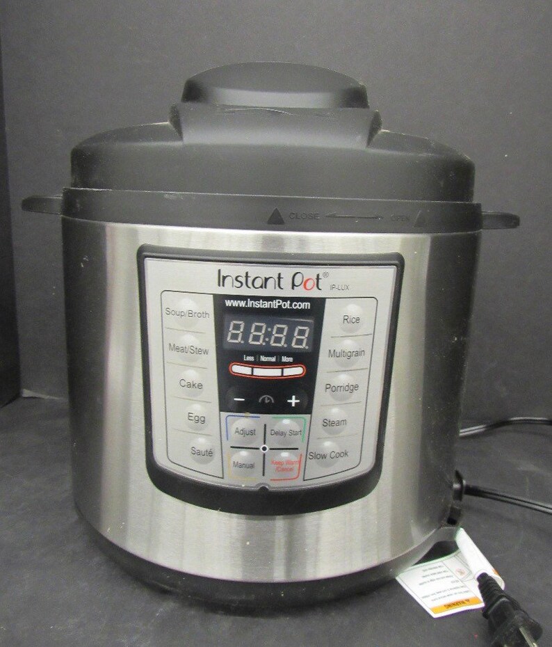 Instant Pot Model IPLUX60 V3 6 Quart Programmable Pressure Etsy