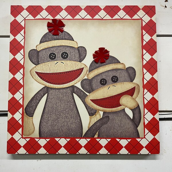 Wood Sock Frame Etsy