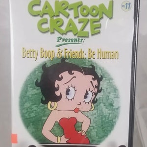 Vintage Collectible Cartoon Craze Betty Boop& Friends: Be Human Classic Animation