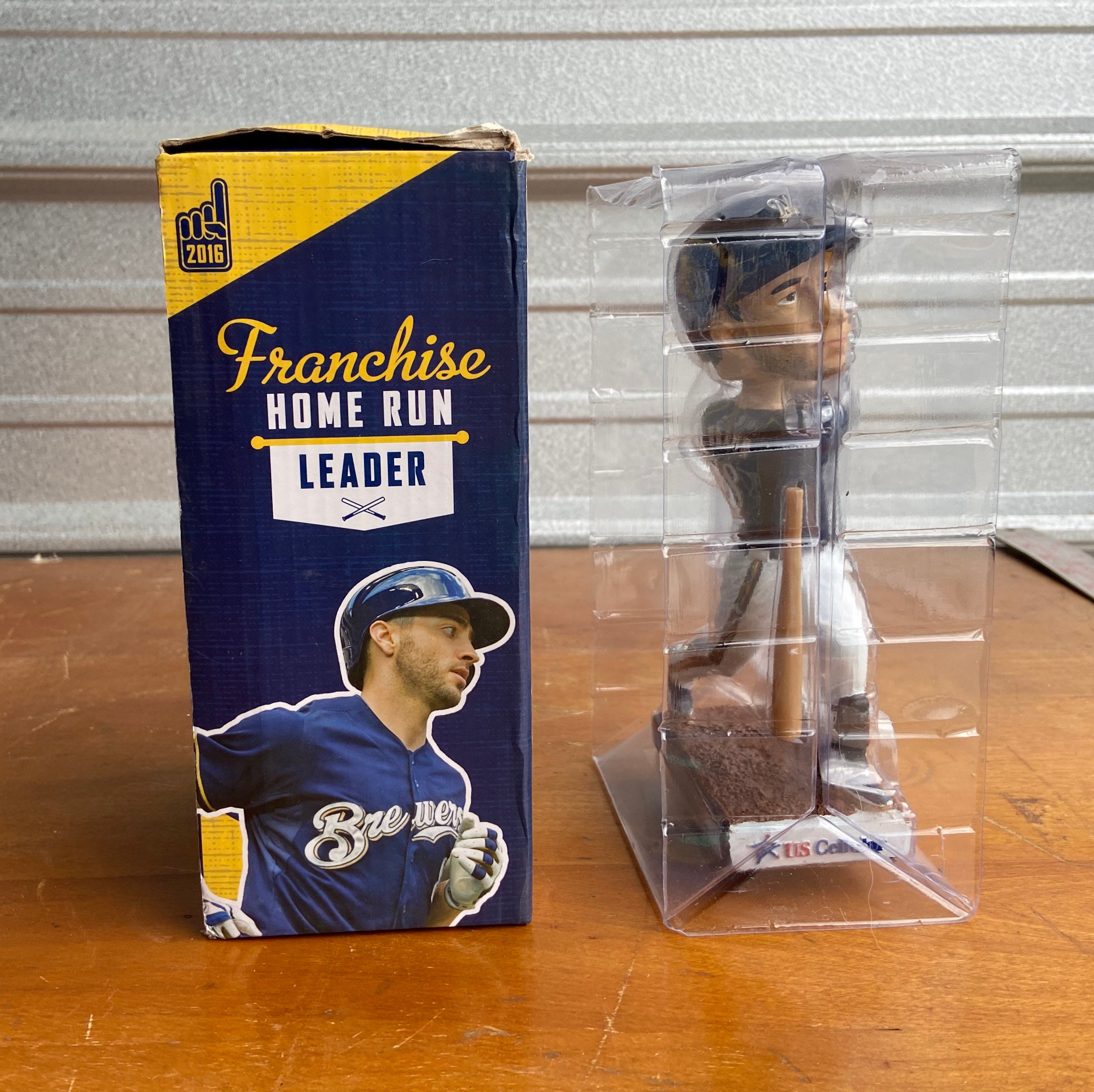 NIB 2016 Ryan Braun Bobblehead Milwaukee Brewers “home Run