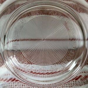 Vintage PYREX Borosilicate Glass Bowl With Basket Weave Pattern 1.5L Made  in USA