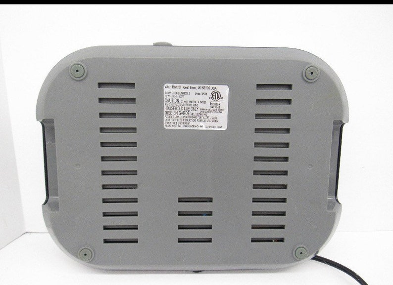 West Bend Model 87966 6 Quart Deluxe Versatility Cooker Etsy