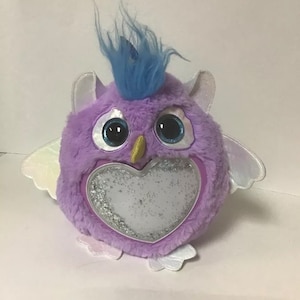 Zuru Rainbocorns Fairycorn Surprise Owl Unicorn 11” Plush Stuffed Toy Animal Purple With Sparkle Heart