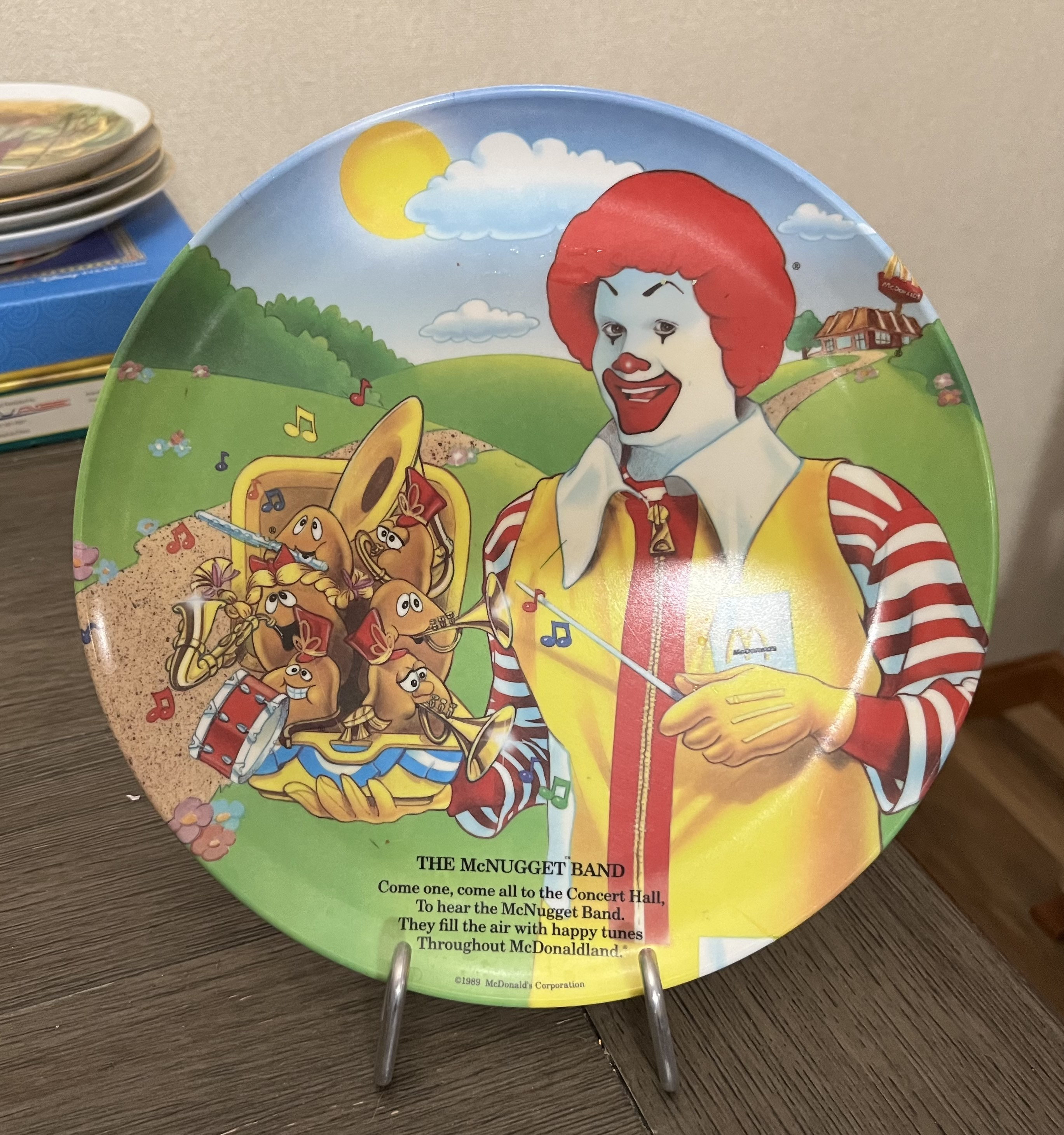 Vintage 1989 Collectible Mcdonalds the Mcnugget Band Durable