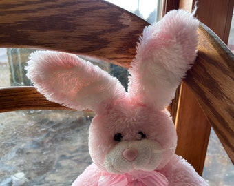 Vintage Collectible Animal Adventure Pink. Easter Rabbit (bunny