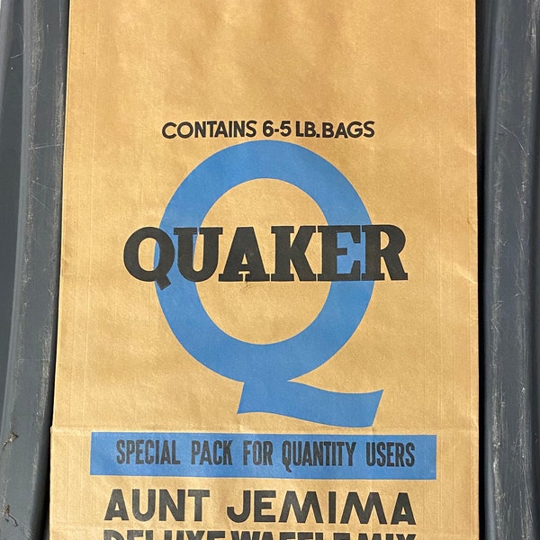 Quaker Oats Etsy