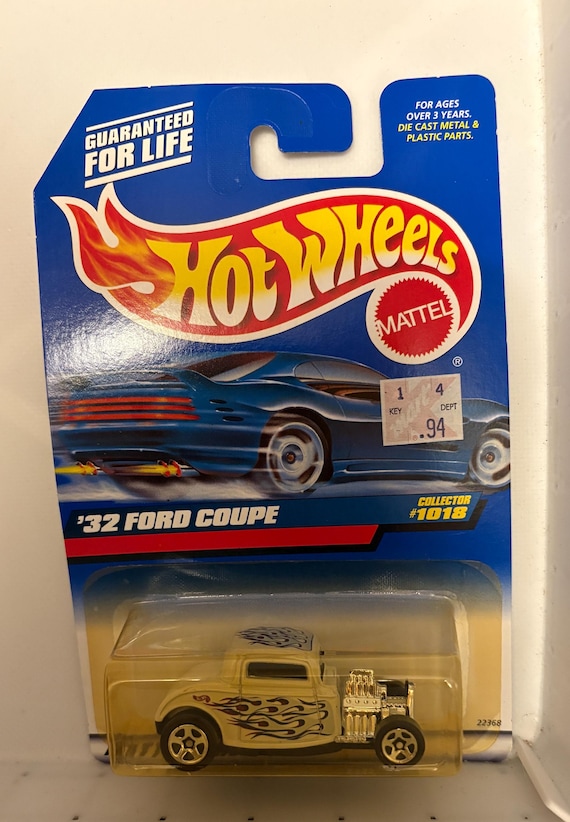 Vintage Hot Wheels Mattel '32 Ford Coupe Collector #1018 and 1999