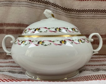 Verseuse à Café Vintage Seltmann Weiden – Motif Fleurs Orange – Céramique
