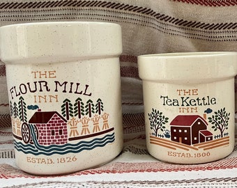 Vintage Treasure Craft Canisters