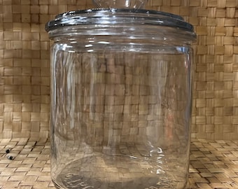 Vintage Antique 1890-1900 Glads R.J. Reynolds’s Tobacco Jar 5th District Factory No 256 NC