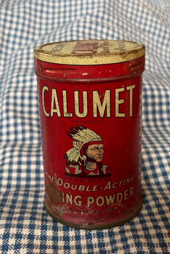 Vintage 1920-1930s RARE Free Sample Calumet Baking Powder Rustic