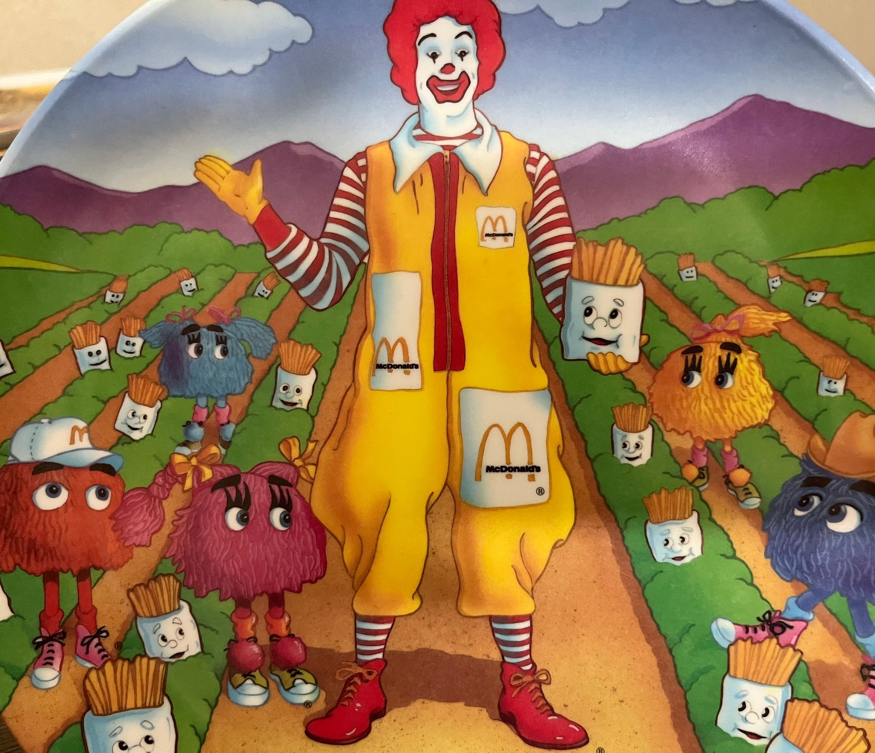 Vintage 1989 Collectible Mcdonalds the French Fry Garden Durable