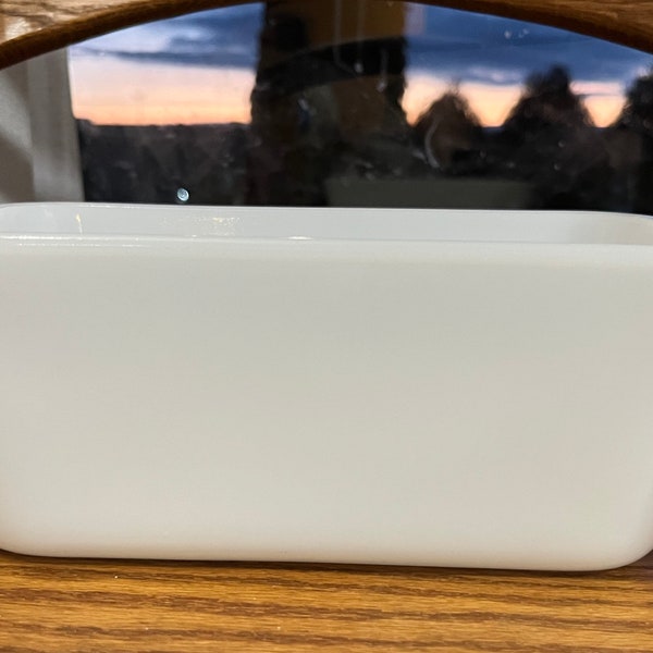 Vintage RARE Collectible Westinghouse Milk Glass Loaf Pan