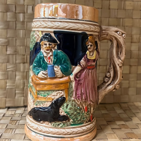 Ceramic Beer Mug Made in Japan Etsy