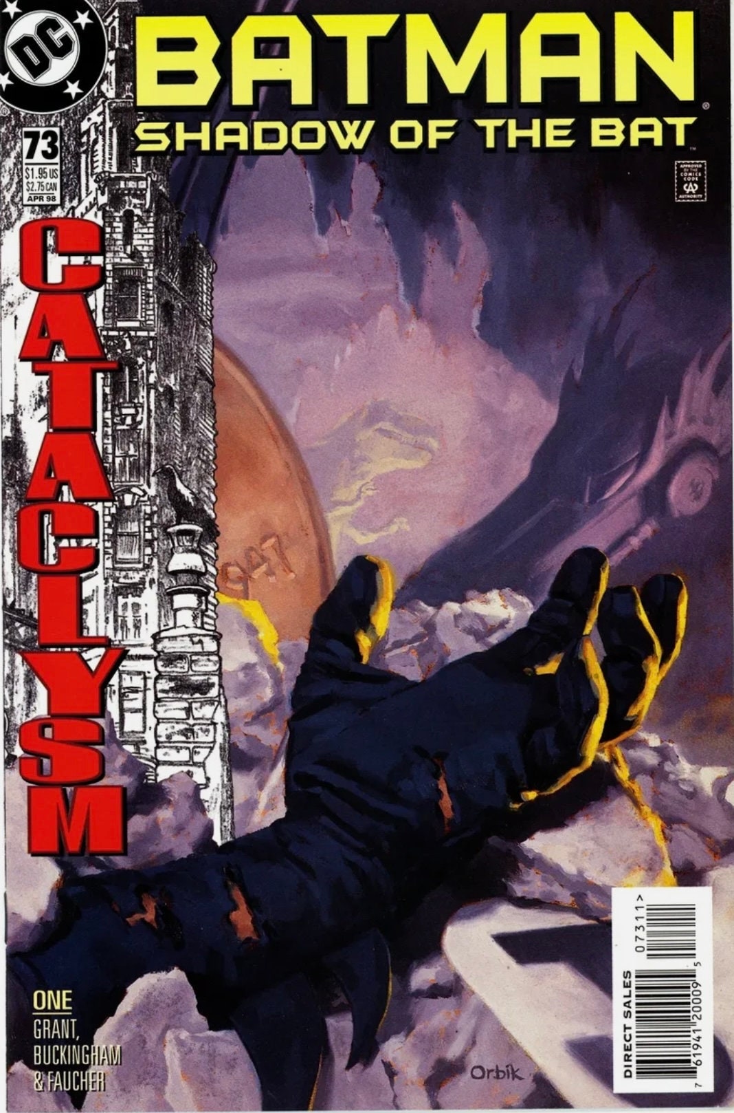DC Batman Shadow of the Bat アメコミ 12冊セット Collectible Batman: Shadow of the Bat (1998) #73 Cataclysm Part 1