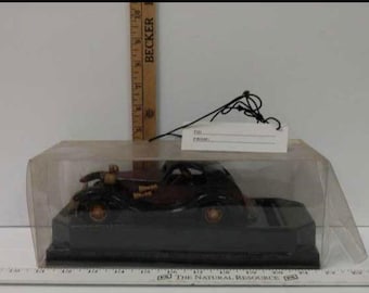 Vintage Holzspielzeug Auto Sedan