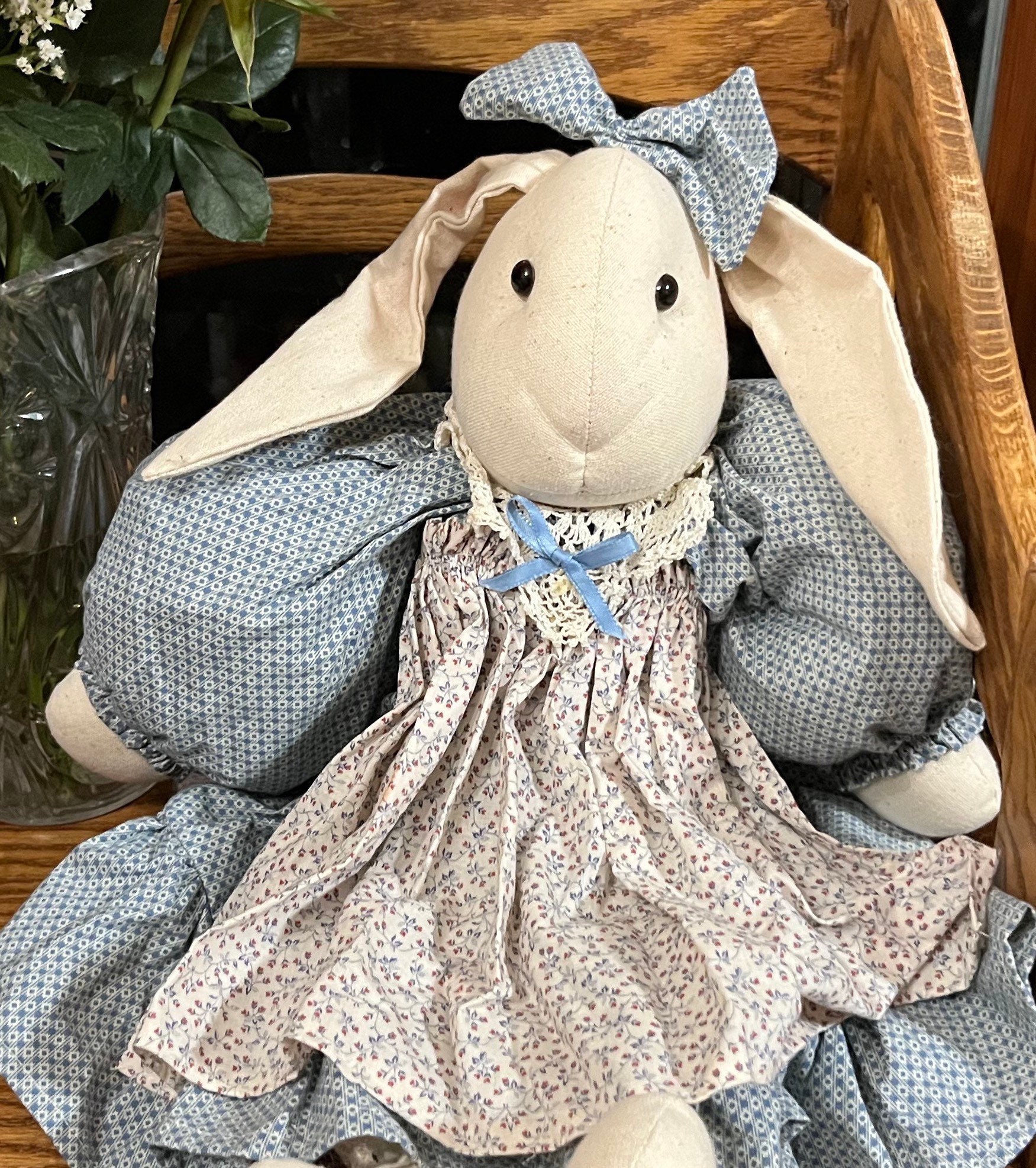 Vintage Collectible Easter Rabbit (bunny) in Her Beautiful