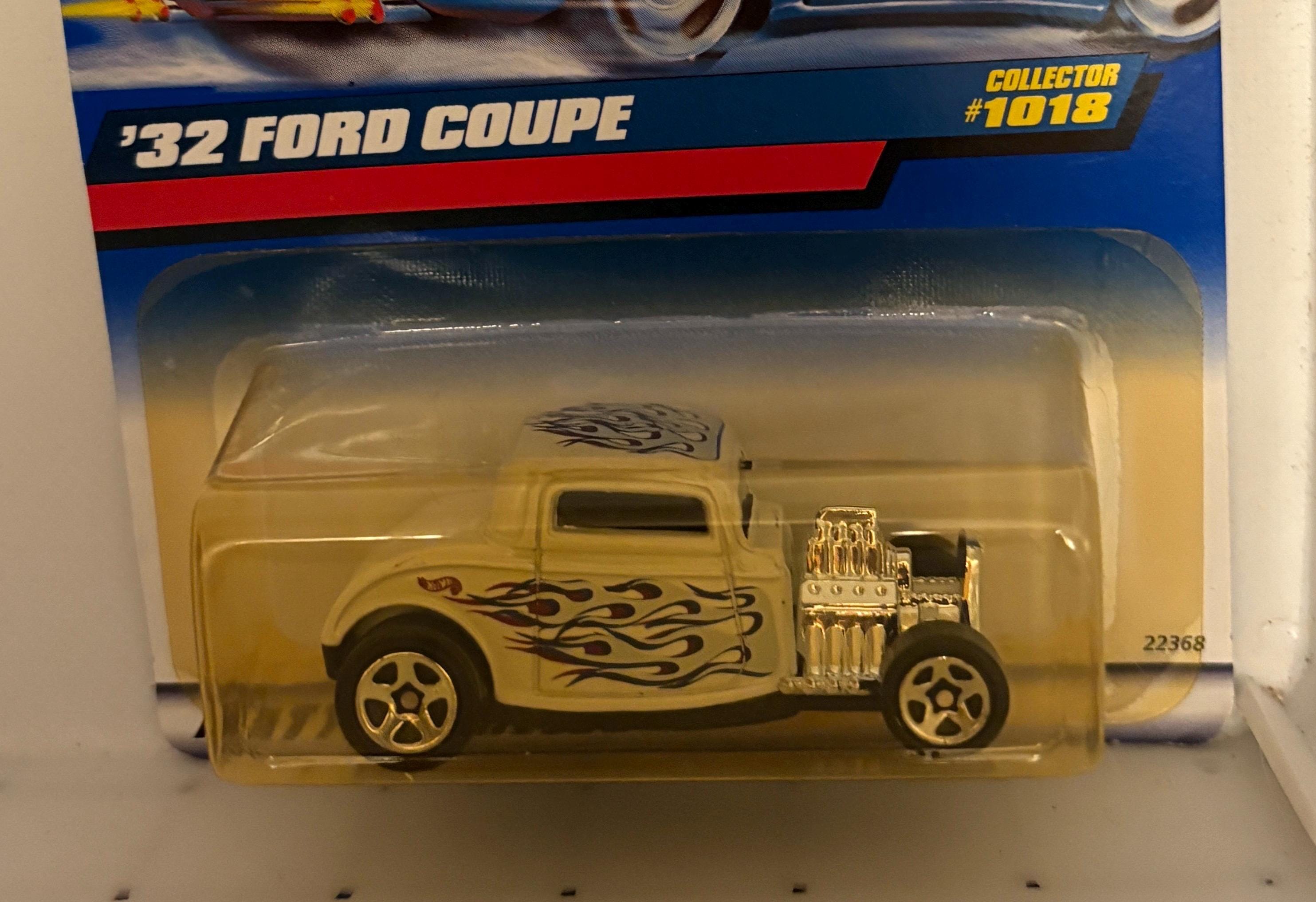 Vintage Hot Wheels Mattel '32 Ford Coupe Collector #1018 and 1999