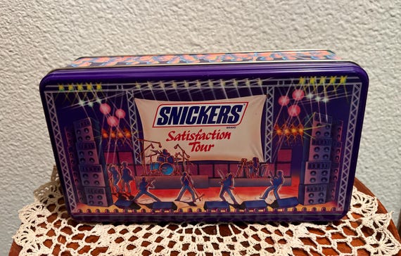 Vintage 1990s Snickers Candy Bar Satisfaction Tour Rolling Stones