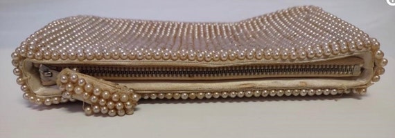 Vintage Collectible 1940-50s Art Deco Clutch Faux… - image 3