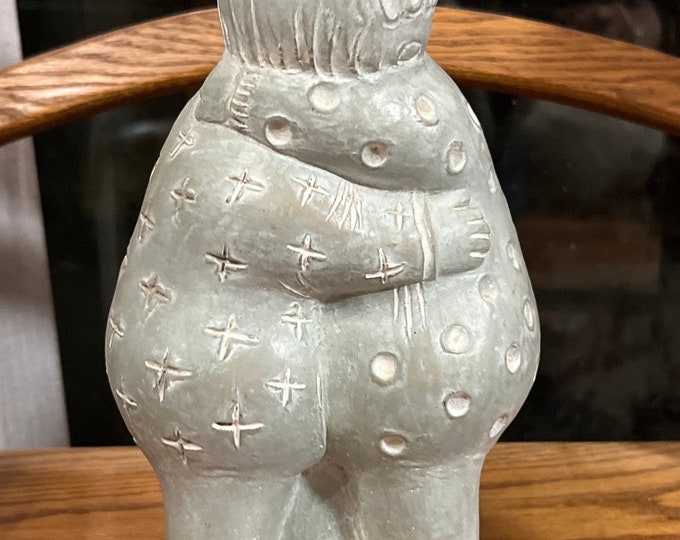 Isabell Bloom Concrete 9 the Hug Sculpture 1985 Retired & Signed Etsy