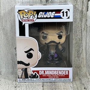 G.I. Joe Dr. Mindbender POP Retro Toys #11 Vinyl Figur Funko