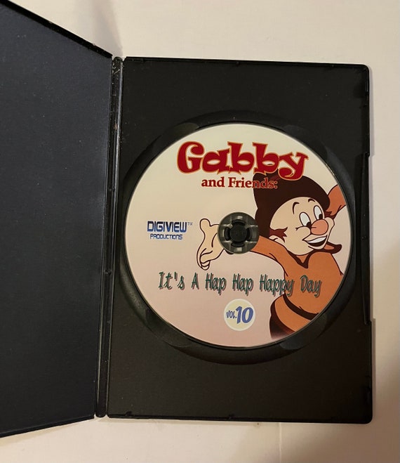 Vintage Collectible Cartoon Craze Gabby and Friends DVD 9 Classic