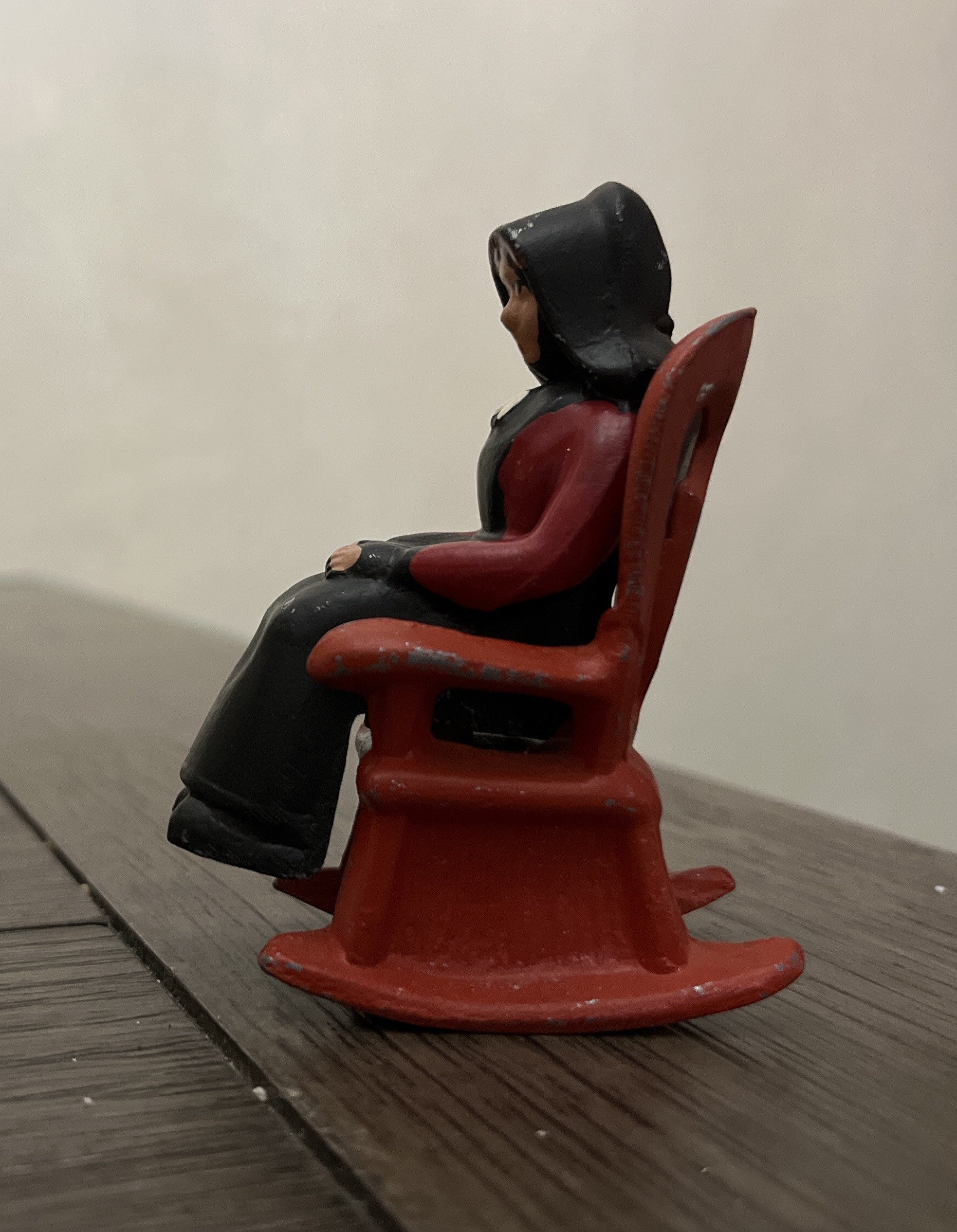 Vintage Cast Iron Salt & Pepper Shakers Amish or Pioneer Etsy