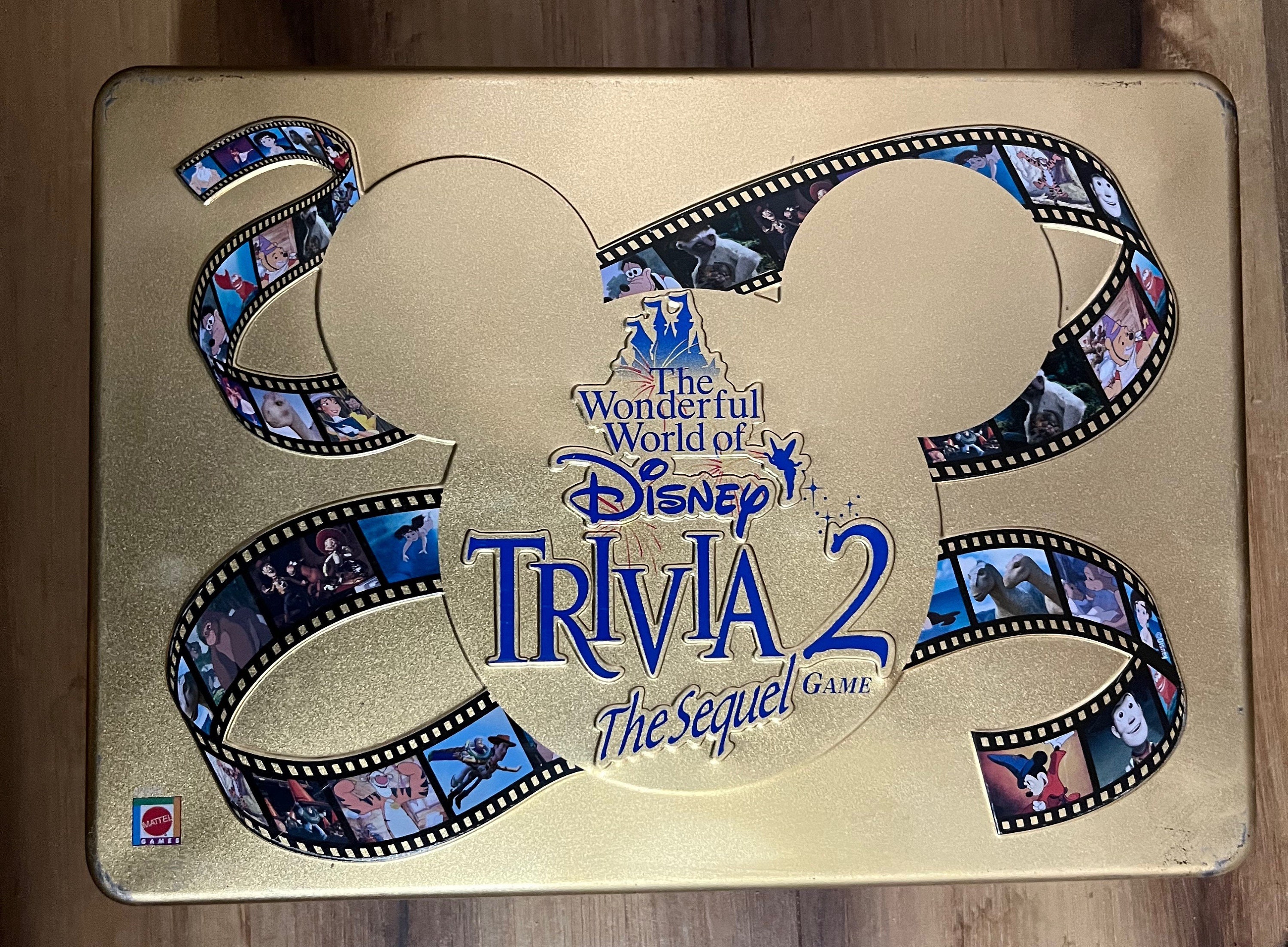The Wonderful World of Disney Trivia 2 Game - the Sequel - Etsy