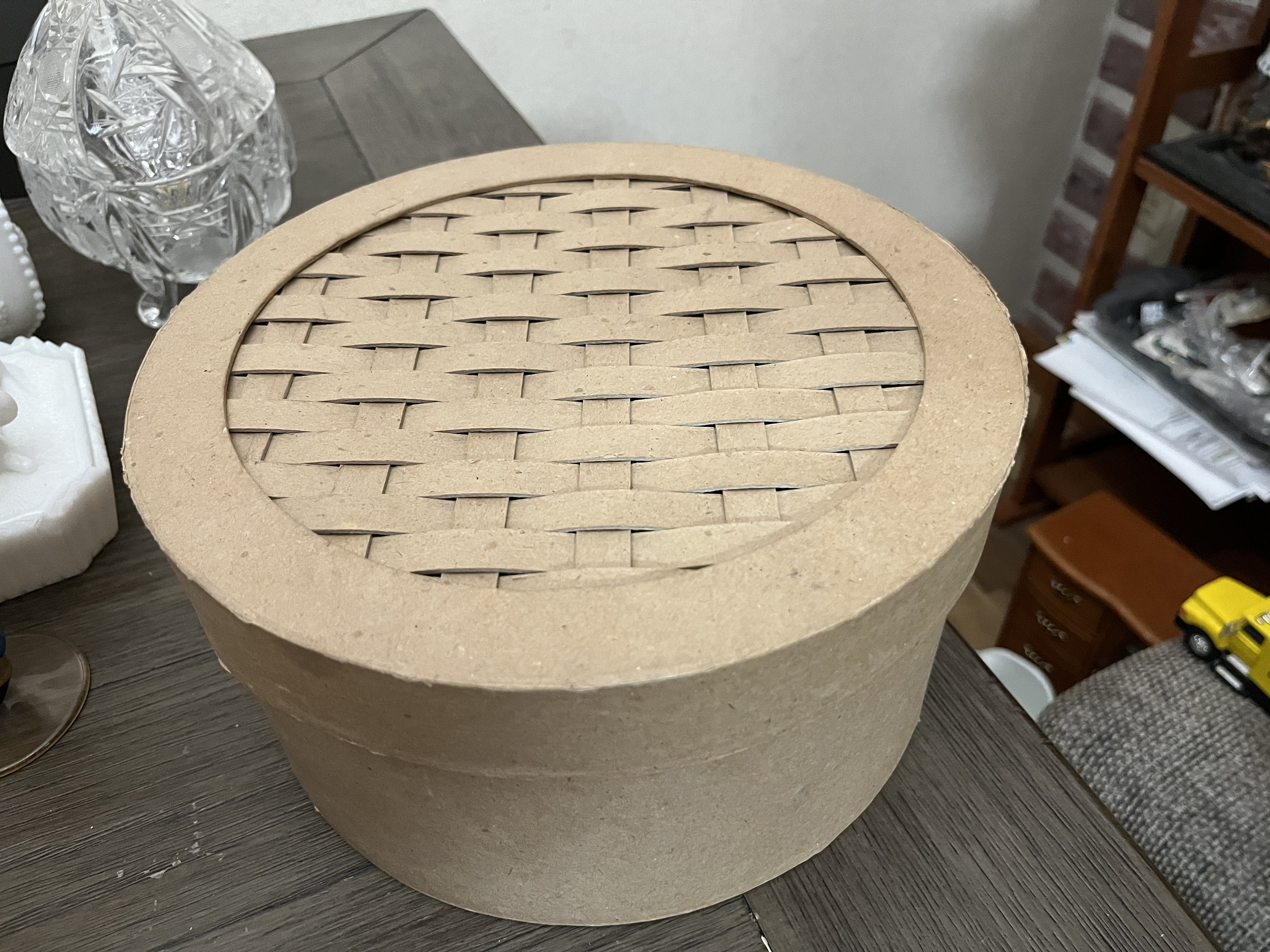 Vintage Collectible Nesting Hat Boxes Woven Lids Etsy Canada