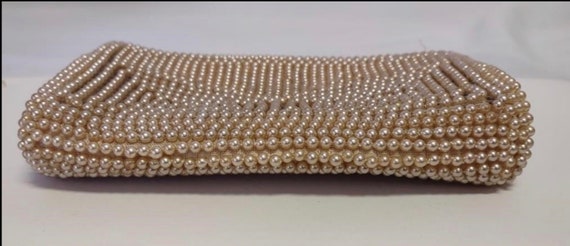 Vintage Collectible 1940-50s Art Deco Clutch Faux… - image 5