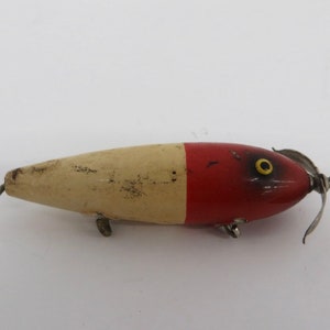 Vintage Collectible 1940s Wooden South Bend Surf Oreno Fishing Lure