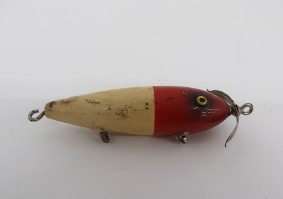 Vintage Collectible 1940s Wooden South Bend Surf Oreno Fishing