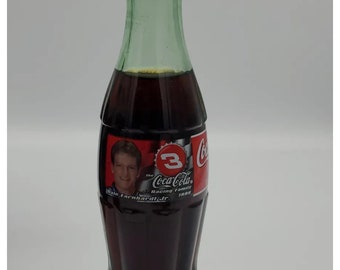 Vintage Collectible 1999 NASCAR Coca-Cola Bottle #3 Dale Earnhardt Jr Racing Family Coke