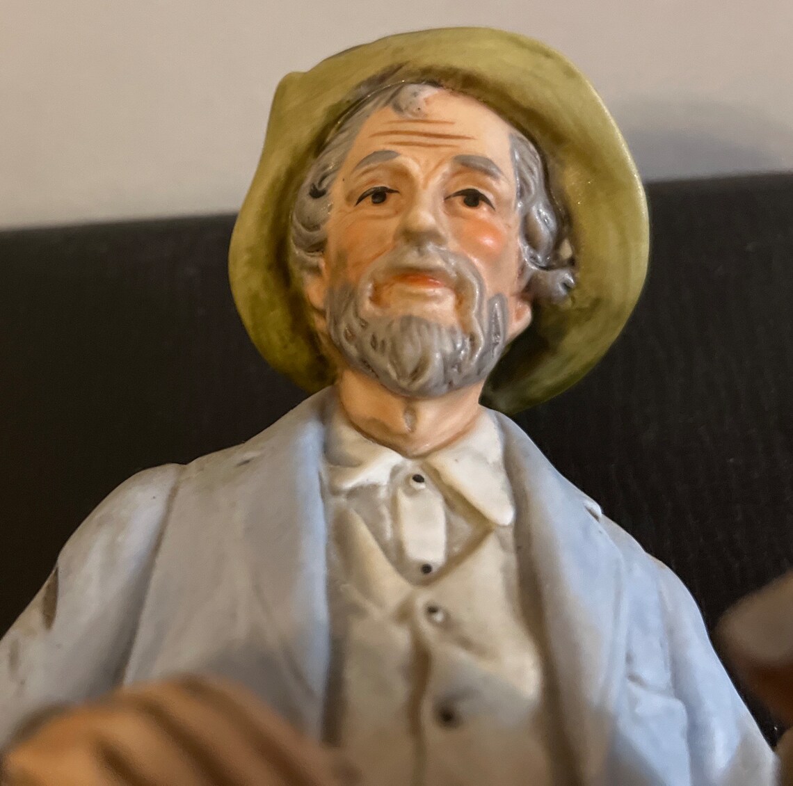 Vintage Homco Figurines Elderly Woman With Grapes & Elderly Etsy