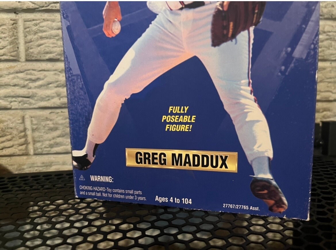 Vintage 1997 Starting Line up MLB Atlanta Braves Pitcher Greg