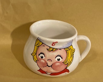 Vintage Collectible Japan 1950s Bottoms up Naked Lady and
