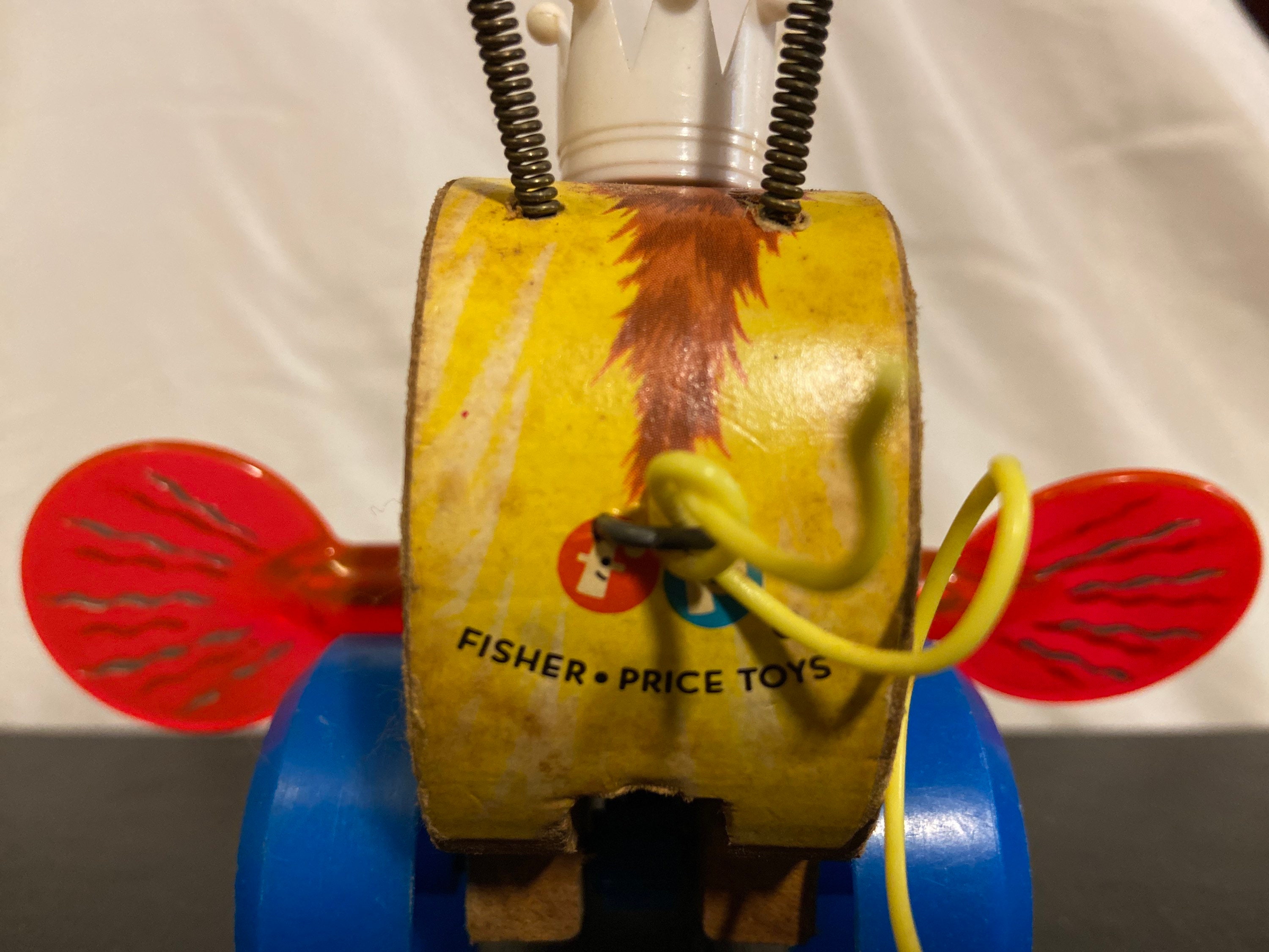 Abeille Queen Buzzy Bee Fisher Price vintage
