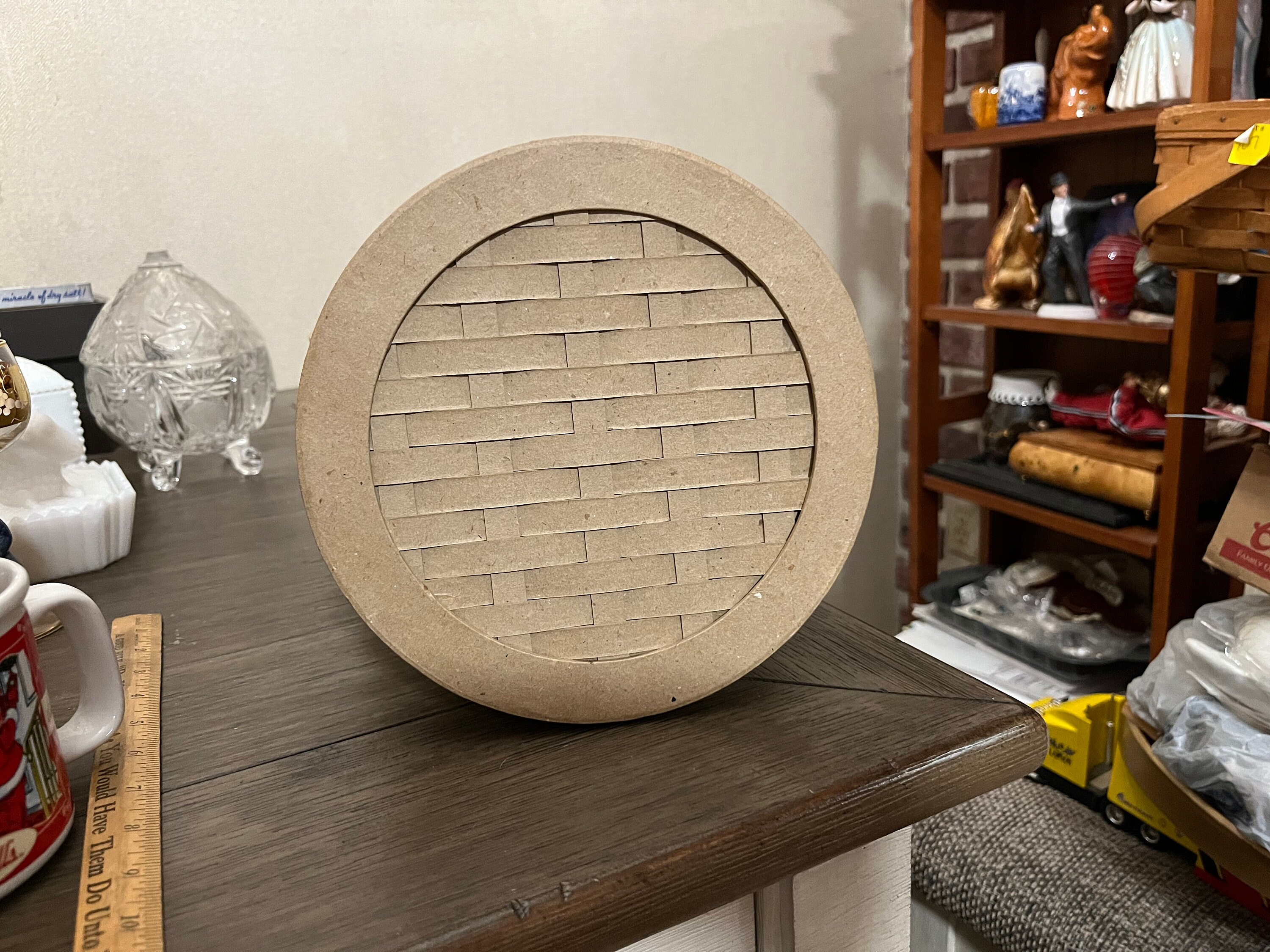 Vintage Collectible Nesting Hat Boxes Woven Lids Etsy Canada