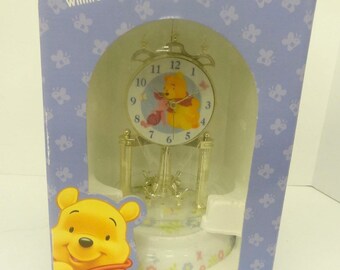 Official Disney Winnie The Pooh Alarm Clock Boxed Pooh Eeyore & Piglet Design 